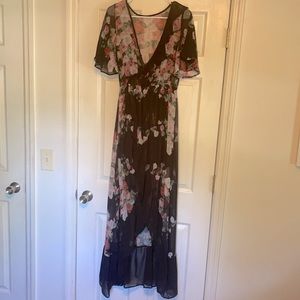 Floral party dress
